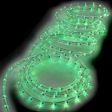 Load image into Gallery viewer, Green 18 Feet Blue Rope Light for Indoor and Outdoor use