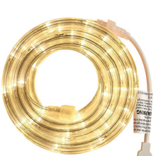 Load image into Gallery viewer, Warm White 18 Feet LED Rope Light for Indoor and Outdoor use
