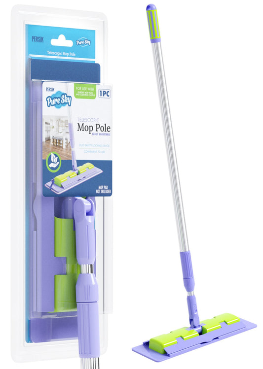 Pure-Sky Magic Deep Clean Floor Mop - Includes Light Weight, Strong Pole + Mop Head