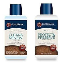 Load image into Gallery viewer, Guardsman Leather Care Bundle: Leather Cleaner and Leather Protector