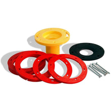 Load image into Gallery viewer, Set-Rite Toilet Flange Extender Kit Adjustable from 1/4 " - 1 5/8" - 2 Pack