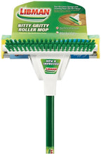 Load image into Gallery viewer, Libman 2010 Nitty Gritty Roller Mop with Green Cleaning Pads