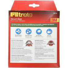 Load image into Gallery viewer, Filtrete Miele FJM Synthetic Vacuum Bag, 6.2" x 3.2" x 8.2", White