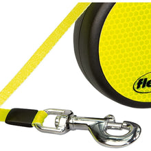 Load image into Gallery viewer, Flexi Neon Leash 16ft Small-Large