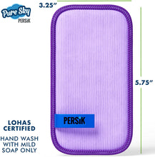 Load image into Gallery viewer, persik Pure-Sky Ultra-Microfiber Cleaning Cloth Streak Free - JUST ADD Water No Detergents Needed - Includes Window and Glass Cleaning Towel Pack of 2 + Eyeglasses Cleaning Cloth Pack of 2