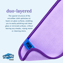 Load image into Gallery viewer, Pure-Sky Ultra Microfiber Eyeglass Cleaner Cloth – Streak Free Leaves no Wiping Marks, smudges, fingerprints - for Lenses, Screens, Cellphone, Tablets