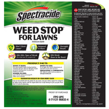 Load image into Gallery viewer, Spectracide 95833 Weed Stop For Lawns, 1-Gallon Spray