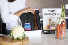 Load image into Gallery viewer, Masontops Fermentation Tool Set - Glass Fermentation Weights and Vegetable Tamper