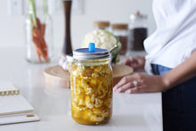 Load image into Gallery viewer, Masontops Fermentation Tool Set - Glass Fermentation Weights and Vegetable Tamper