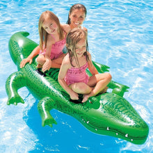 Load image into Gallery viewer, Intex Giant Gator Ride-On, 80" X 45", for Ages 3+