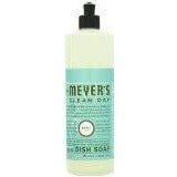 Load image into Gallery viewer, Mrs. Meyer's Clean Day Liquid Dish Soap, Basil, 16-Ounce Bottles (Case of 6)