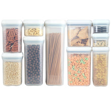 Load image into Gallery viewer, PERSIK PremiumSPIN & LOCK Airtight Sealed 0.34 Quart Square Container for...