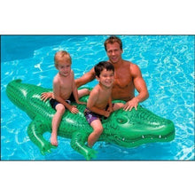 Load image into Gallery viewer, Intex Giant Gator Ride-On, 80" X 45", for Ages 3+
