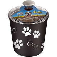 Load image into Gallery viewer, Loving Pets Bella Dog Bowl Canister/Treat Container