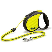 Load image into Gallery viewer, Flexi Neon Leash 16ft Small-Large