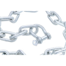 Load image into Gallery viewer, SEACHOICE/Land&amp;SEA INC. 44121 Anchor Lead Chain 1/4&quot; x 4&#39; gallvanzed Chain with Two 5/16 Galvanized Shackles (2-(Pack))
