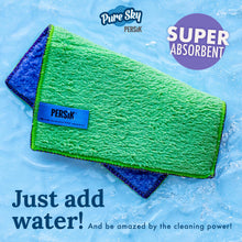 Load image into Gallery viewer, Pure-Sky Kitchen Cleaning Scrubbing Pads  - For Stubborn Stains Around Sinks, Stovetop, Countertop – Removing Grease with Water