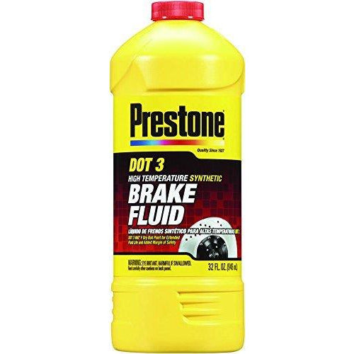 Prestone 32 Ounce AS401 DOT 3 Synthetic Brake Fluid-32 oz
