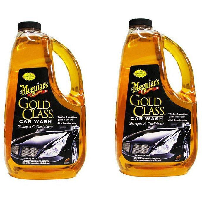 Meguiars G7164 Gold Class Car Wash Shampoo & Conditioner HFSRQ, 2Units (Car Wash Shampoo & conditioner)