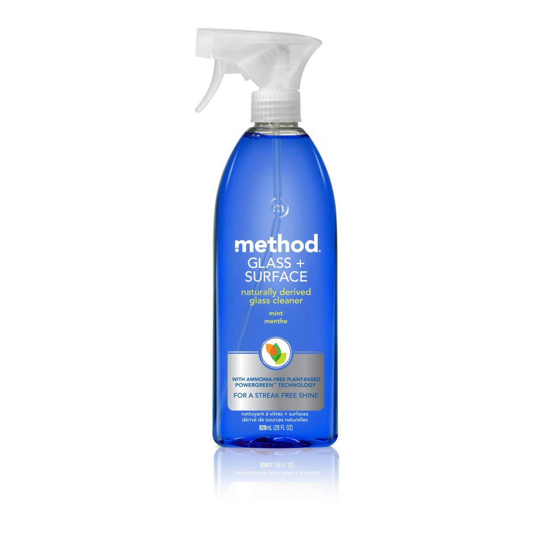 Method Glass Cleaner + Surface Cleaner, Mint, 28 Ounce