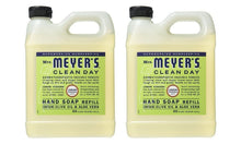 Load image into Gallery viewer, Earth Friendly, Mrs. Meyers Liquid Hand Soap Refill 33 Oz Lavender Scent- (2 Pack)
