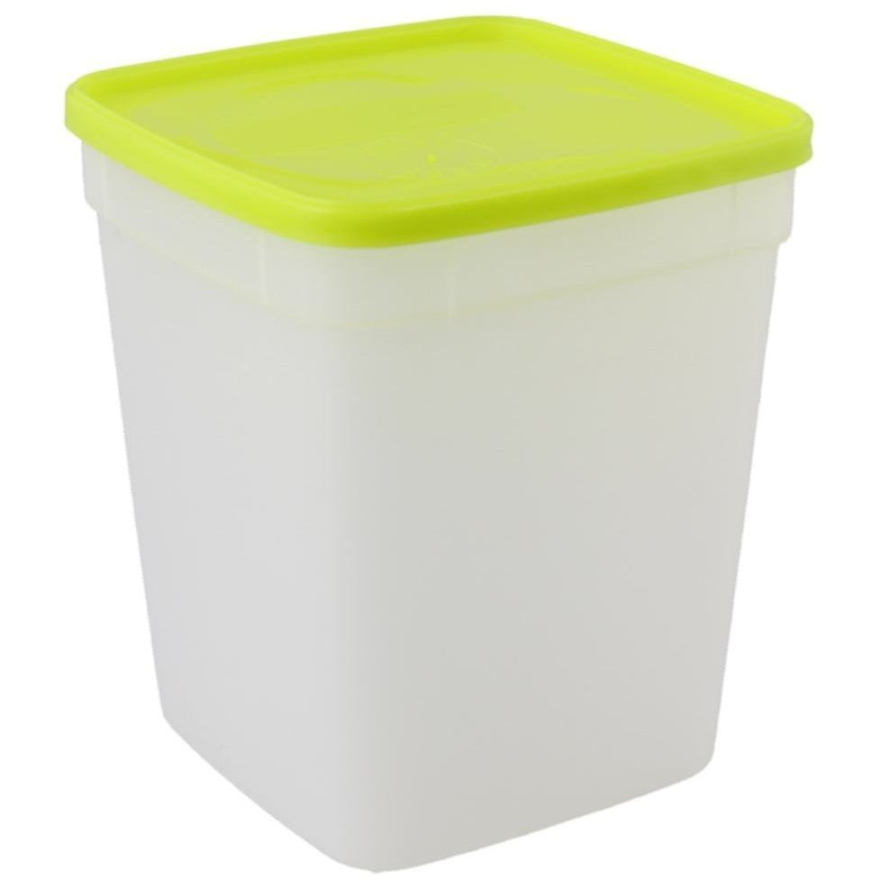 Freezer Food Storage Containers with Lids 6 Pack - USA Made Reusable 1 Quart