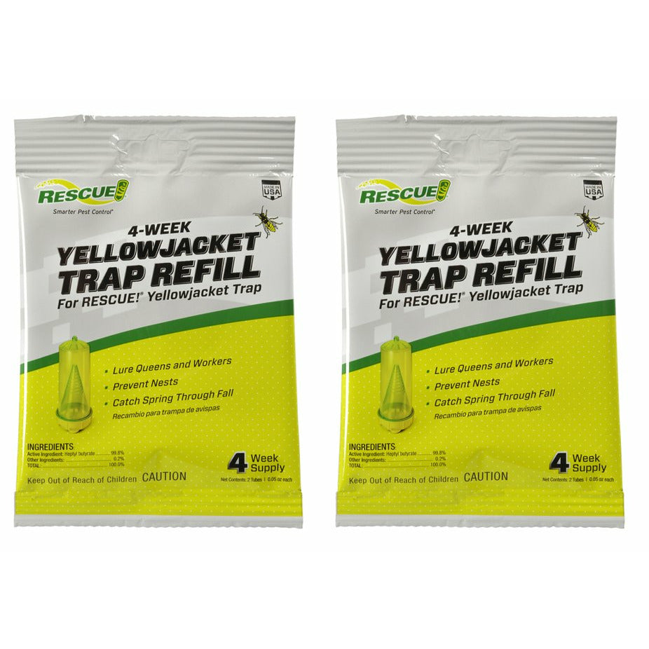 RESCUE! Yellowjacket Attractant – 4 Week Supply - 2 Pack