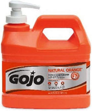 Load image into Gallery viewer, GoJo 0958-04 1/2 Gallon Natural Orange w Pumice Hand Cleaner - Quantity 3
