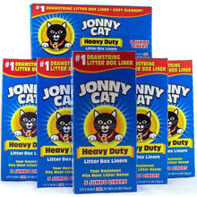 Load image into Gallery viewer, JONNY CAT Litter Box Liners, Heavy Duty, Jumbo 5 Per Box (6 Pack/Boxes)
