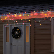 Load image into Gallery viewer, 9016460 Celebrations Incandescent Mini Multicolored 100 ct Icicle Christmas Lights 5.67 ft.
