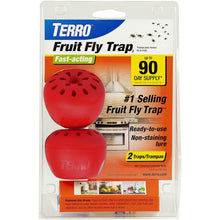 Load image into Gallery viewer, Woodstream TERRO Fruit Fly Trap â€“ 2 Pack VAR
