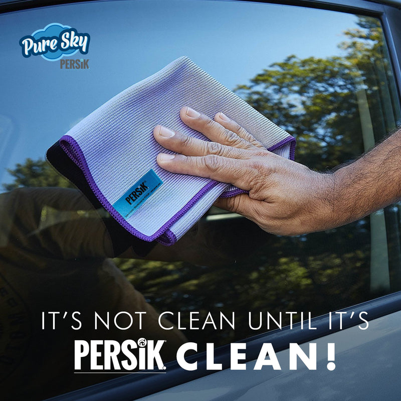 Pure-Sky Window Glass Cleaning Cloth - Streak Free Magic - Leaves no Wiping Marks