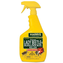 Load image into Gallery viewer, Harris Asian Lady Beetle &amp; Box Elder Killer, Liquid Spray with Odorless and Non-Staining Extended Residual Kill Formula (32oz)
