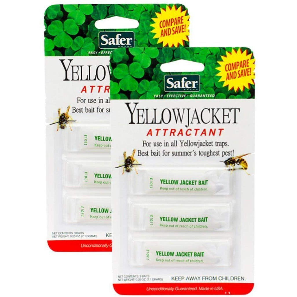 Safer 02006 Deluxe Yellow Jacket (2 Pack)