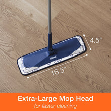 Load image into Gallery viewer, Bona 16.5 in. Wide Dust Mop Microfiber Floor Mop
