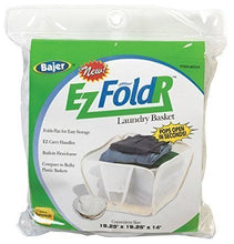 Load image into Gallery viewer, Bajer Laundry Basket 19-1/4&quot; X 19-1/4&quot; X 14&quot; Duramesh Nylon White Bagged
