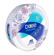 Load image into Gallery viewer, Dixie Paper Plates, 8-1/2 Inch, 48-Count
