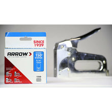 Load image into Gallery viewer, Arrow 509 Genuine T50 9/16-Inch Staples, 1,250-Pack

