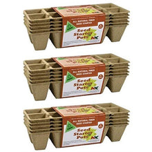 Load image into Gallery viewer, Plantation Products Peat seed Strips pots Absorbent, (pack of 3)
