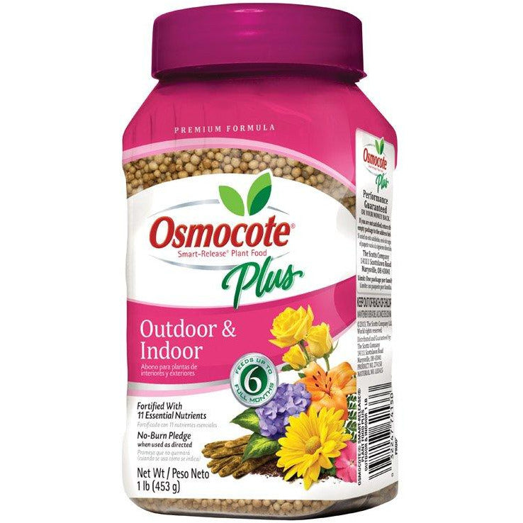 Osmocote Smart-Release Outdoor and Indoor Plant Food Jar, 1.25 lb/567g
