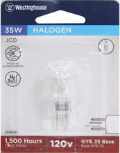 Load image into Gallery viewer, Westinghouse Lighting 35-watt T4 Halogen Bulb, Clear
