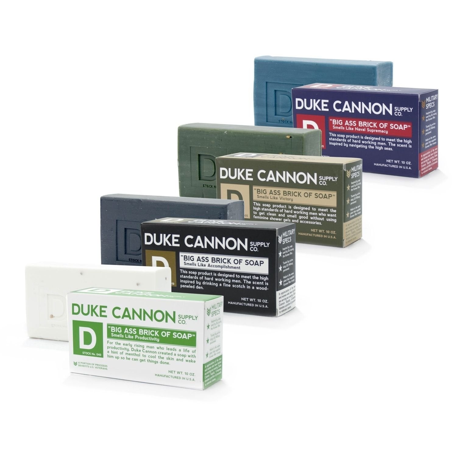 Duke Cannon Big Ass Brick of Soap for Men - Naval Supremacy, 10oz. – Persik  brand