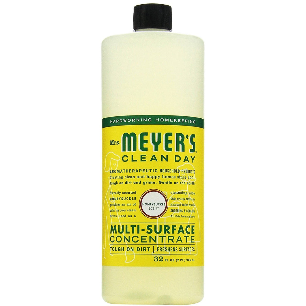Mrs. Meyer's Clean Day Multi-Surface Concentrate - 32 oz - Honeysuckle