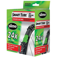 Load image into Gallery viewer, Slime Smart Tube Schrader Valve Bicycle Tube (24&quot; X 1.75 to 2.125)
