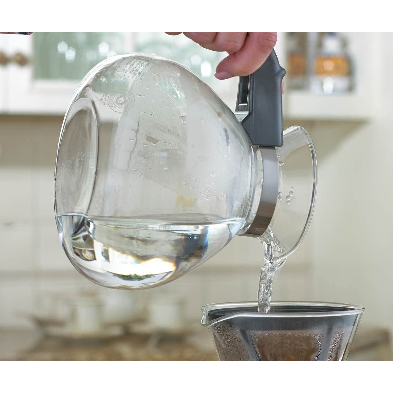 Medelco glass fashion kettle