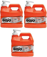 Load image into Gallery viewer, GoJo 0958-04 1/2 Gallon Natural Orange w Pumice Hand Cleaner - Quantity 3
