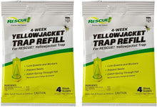 Load image into Gallery viewer, RESCUE! Yellowjacket Attractant – for RESCUE! Reusable Yellowjacket Traps – 4 Week Supply - 2 Pack
