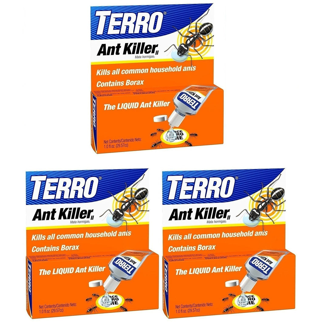 Terro Liquid Ant Killer II, 1 oz,  Pack of 3