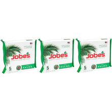Load image into Gallery viewer, Jobe&#39;s Palm Tree Fertilizer Spikes 10-5-10 Time Release Fertilizer for All Outdoor Palm Trees, 5 Spikes per Package (3)
