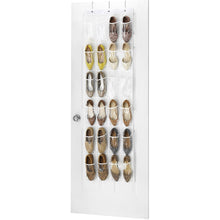 Load image into Gallery viewer, Whitmor Over - The-Door Shoe Organizer - Saves floor space - 24 pockets (2 Pack)
